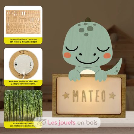 Lampada personalizzabile - Dinosauro VI-LSP09 Vintiun 5