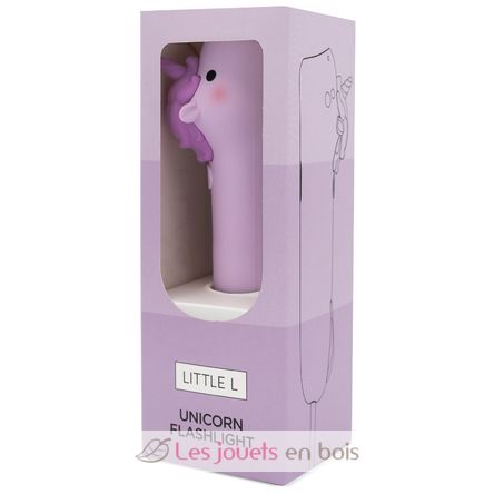 Torcia in silicone Unicorno LLFLAUNI Little L 7