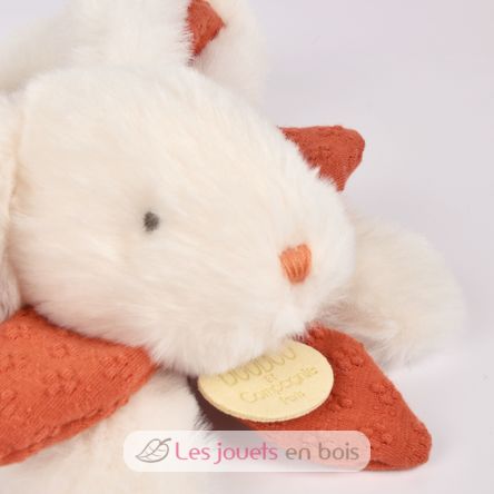 Coniglietto di peluche color terracotta 20 cm DC4664 Doudou et Compagnie 3