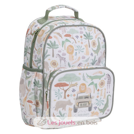 Zaino grande Safari Friends LD4920 Little Dutch 3