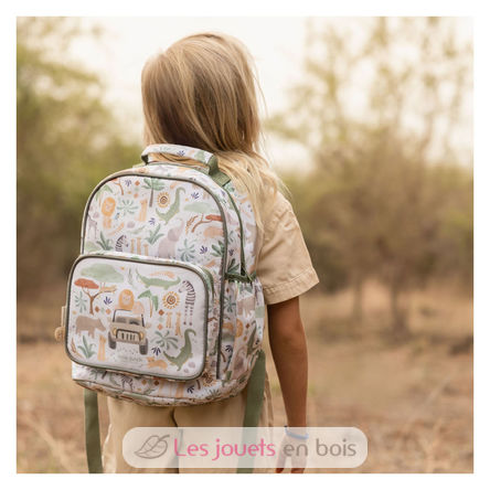 Zaino grande Safari Friends LD4920 Little Dutch 2