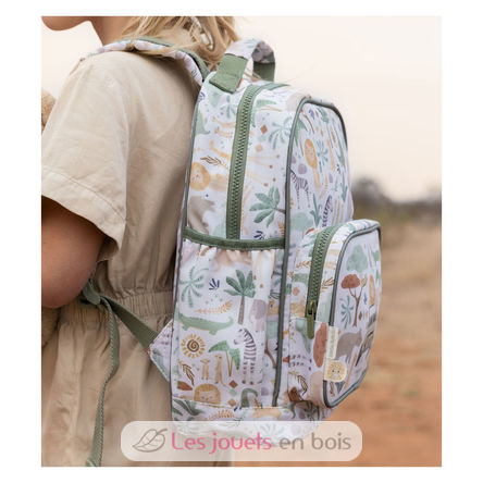 Zaino grande Safari Friends LD4920 Little Dutch 7