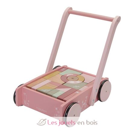 Carrello a blocchi Fiori selvatici LD7020 Little Dutch 1