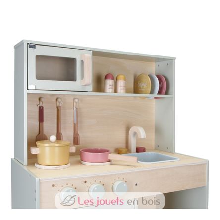 Cucina per bambini in legno, verde menta LD7088 Little Dutch 3