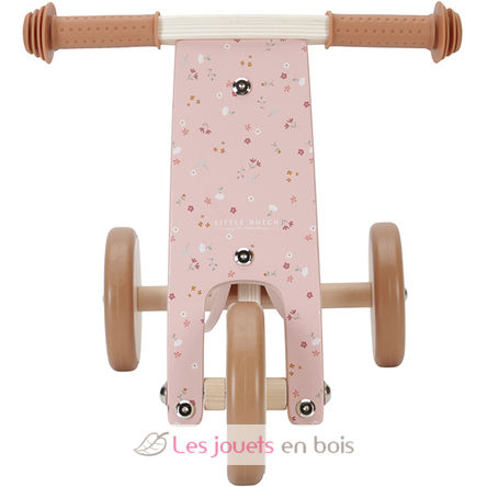 Triciclo in legno rosa LD7123 Little Dutch 5