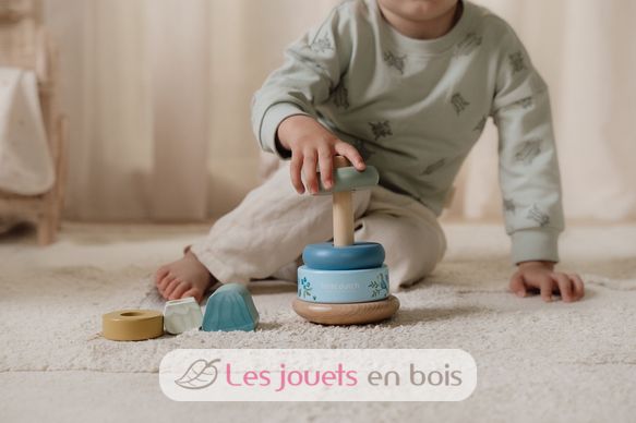 Torre impilabile di legno Forest Friends LD7242 Little Dutch 4