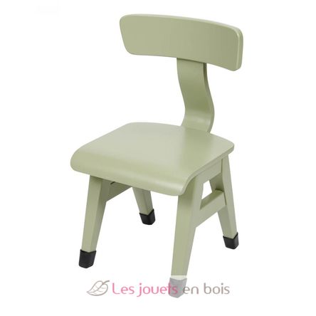 Sedia per bambini, colore oliva LD8018 Little Dutch 1