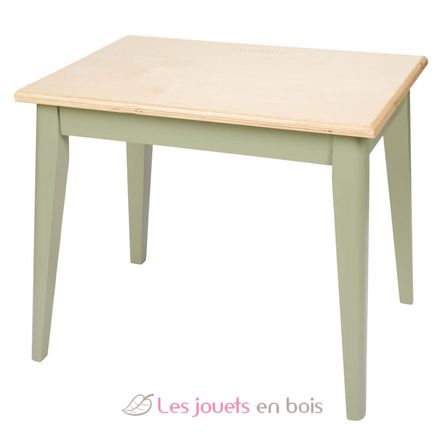Tavolino per bambini, colore oliva LD8019 Little Dutch 1
