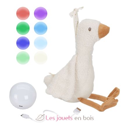 Peluche oca musicale e luminosa LD8440 Little Dutch 4