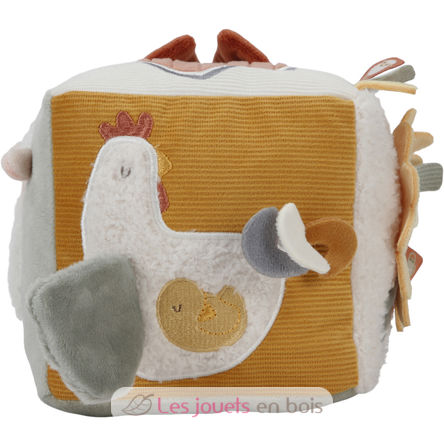 Cubo attività morbido Little Farm LD8809 Little Dutch 3