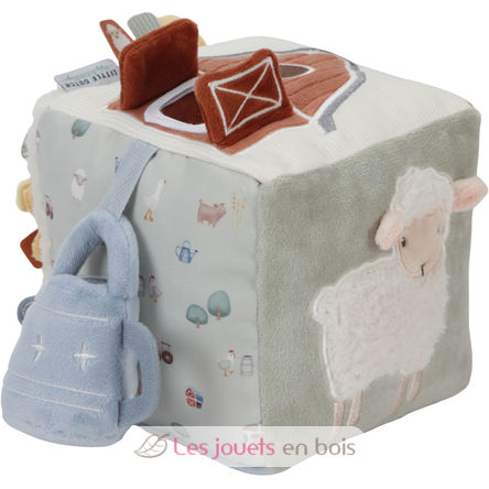 Cubo attività morbido Little Farm LD8809 Little Dutch 5