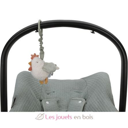 Peluche gallina vibrante da appendere LD8813 Little Dutch 3