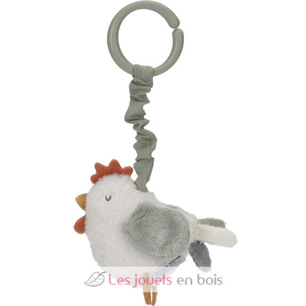 Peluche gallina vibrante da appendere LD8813 Little Dutch 1