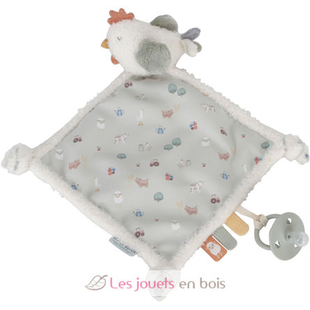 Panno coccole gallina Little Farm LD8832 Little Dutch 1