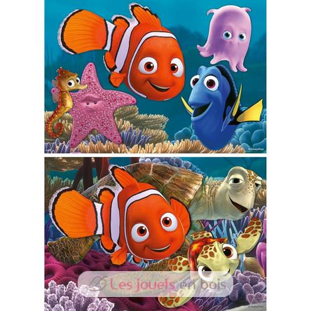 Puzzle Nemo il piccolo fuggitivo 2x12 pcs RAV07556 Ravensburger 2