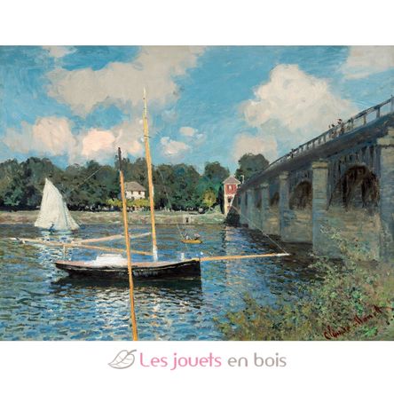 Il ponte di Argenteuil di Monet A246-750 Puzzle Michèle Wilson 2