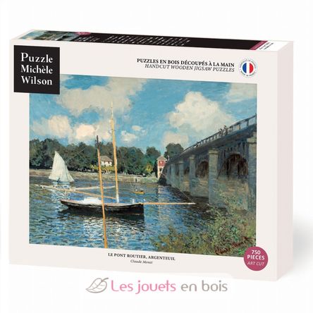 Il ponte di Argenteuil di Monet A246-750 Puzzle Michèle Wilson 1
