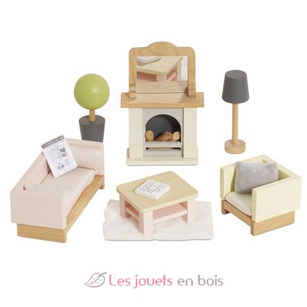 Soggiorno per la casa delle bambole TV-ME058 Le Toy Van 1