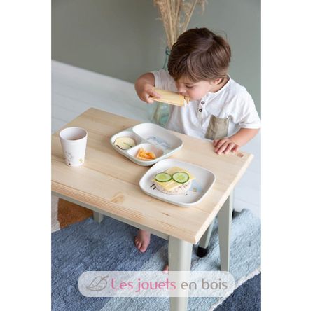 Sedia per bambini, colore oliva LD8018 Little Dutch 3