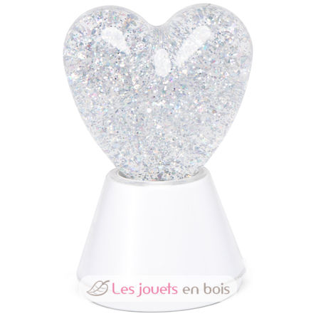 Lampada glitterata Magic Glow Cuore LL-GLOWHEART Little L 9