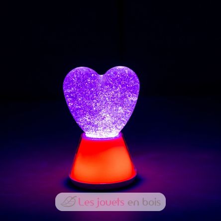 Lampada glitterata Magic Glow Cuore LL-GLOWHEART Little L 7
