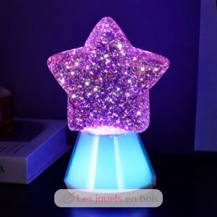Lampada glitterata Magic Glow Stella LL-GLOWSTAR Little L 3