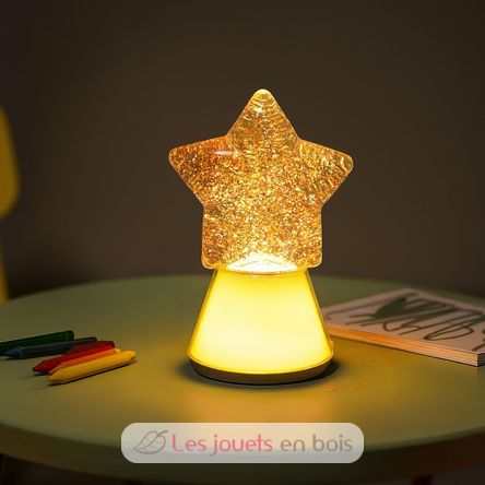 Lampada glitterata Magic Glow Stella LL-GLOWSTAR Little L 7