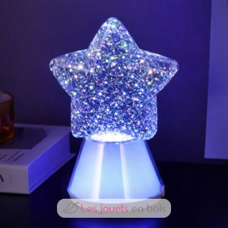 Lampada glitterata Magic Glow Stella LL-GLOWSTAR Little L 5