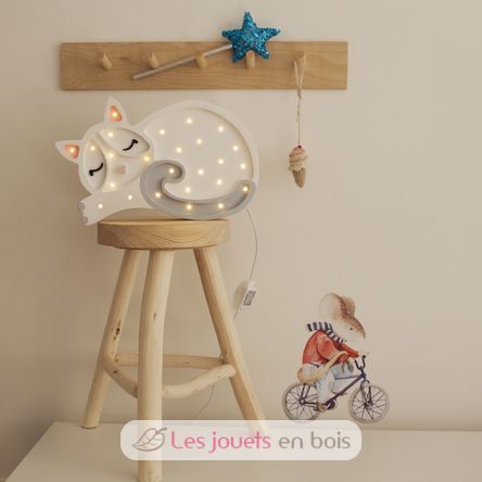 Gatto notturno bianco LL003-001 Little Lights 7