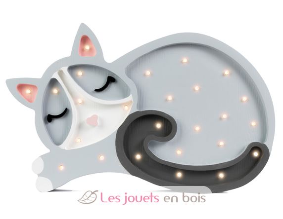 Luce notturna per gatti, grigio LL003-500 Little Lights 1
