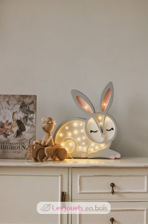 Luce notturna Rabbit Grigio chiaro LL008-500 Little Lights 2
