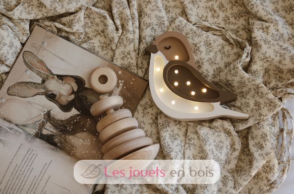 Luce notturna Oiseau Café Beige LL054-475 Little Lights 3