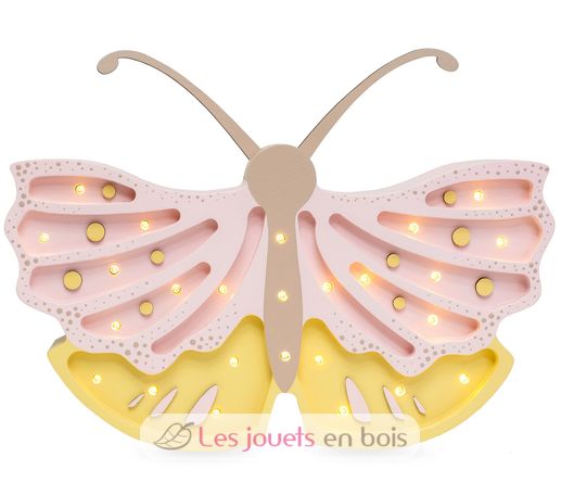 Farfalla lampada rosa miele LL073-398 Little Lights 1