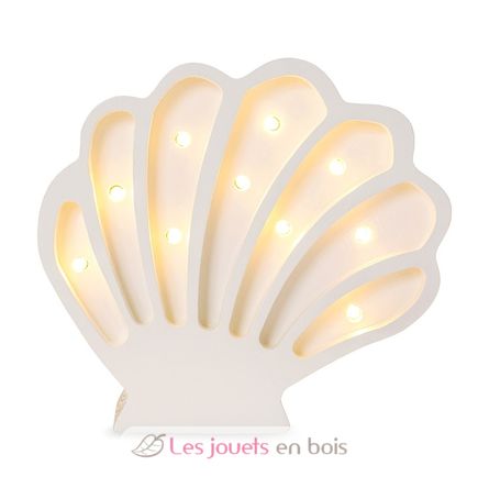 Lampada Conchiglia perla bianca LL082-001 Little Lights 1