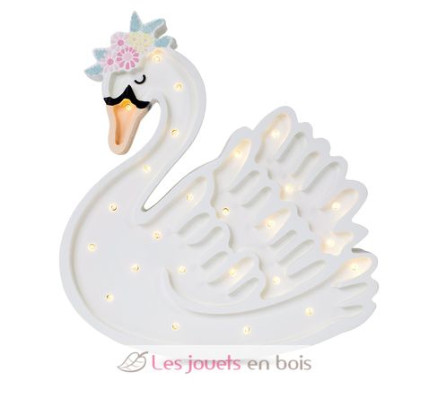 Luce notturna Swan White LL050-001 Little Lights 1