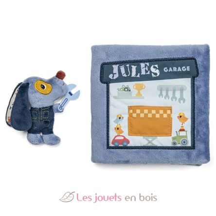Libro di attività Il garage di Jules LL83585 Lilliputiens 2