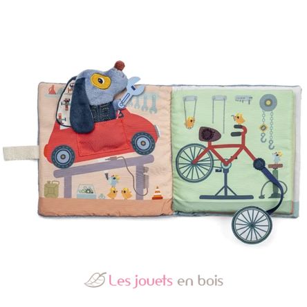 Libro di attività Il garage di Jules LL83585 Lilliputiens 3