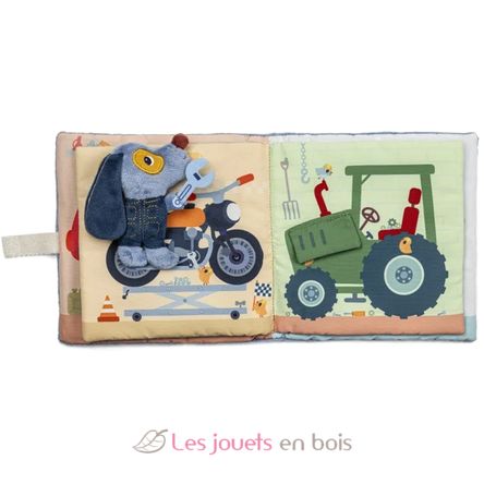 Libro di attività Il garage di Jules LL83585 Lilliputiens 7