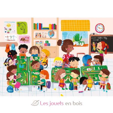 Libro di puzzle in legno Attività V7910 Vilac 6