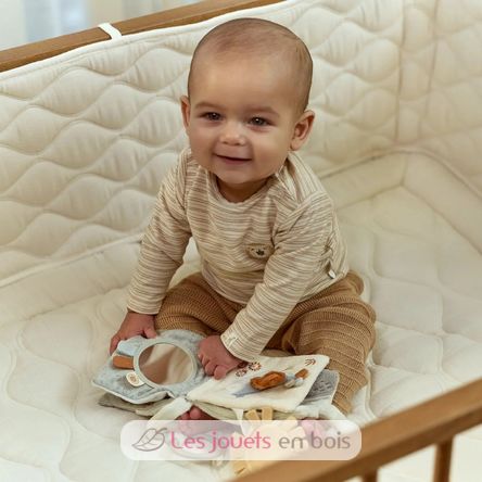 Libro di stoffa Safari Friends LD8319 Little Dutch 2