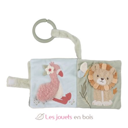 Libro di stoffa Safari Friends LD8319 Little Dutch 3