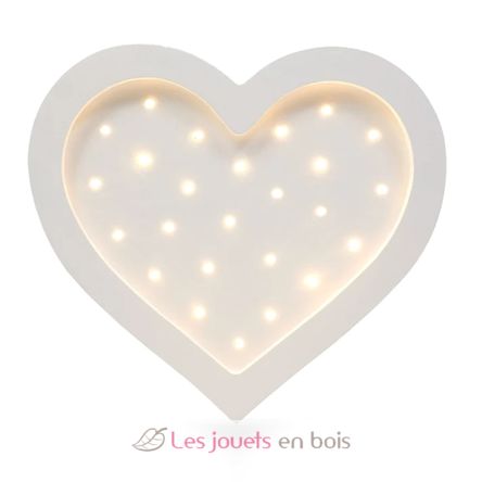 Lampada cuore bianco LL026-001 Little Lights 1