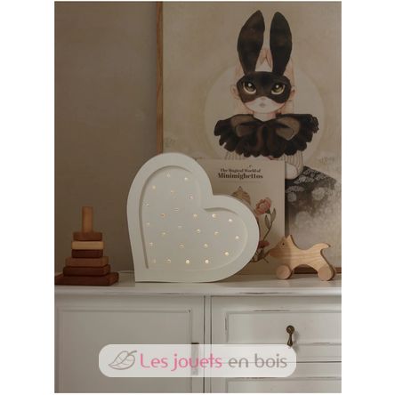 Lampada cuore bianco LL026-001 Little Lights 3