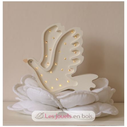 Lampada colomba bianca LL076-001 Little Lights 5