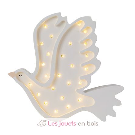 Lampada colomba bianca LL076-001 Little Lights 1