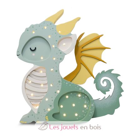 Lampada drago verde LL090-376 Little Lights 1