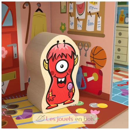 Logic Games La casa dei mostri HA1306806003 Haba 8