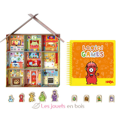 Logic Games La casa dei mostri HA1306806003 Haba 3