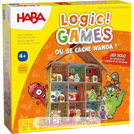 Logic Games La casa dei mostri HA1306806003 Haba 1