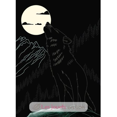 Scratch Art I lupi PI-7591 Piccolia 2